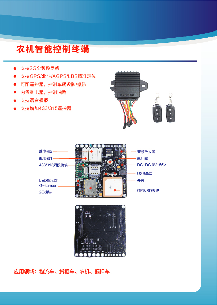 农机智能控制终端